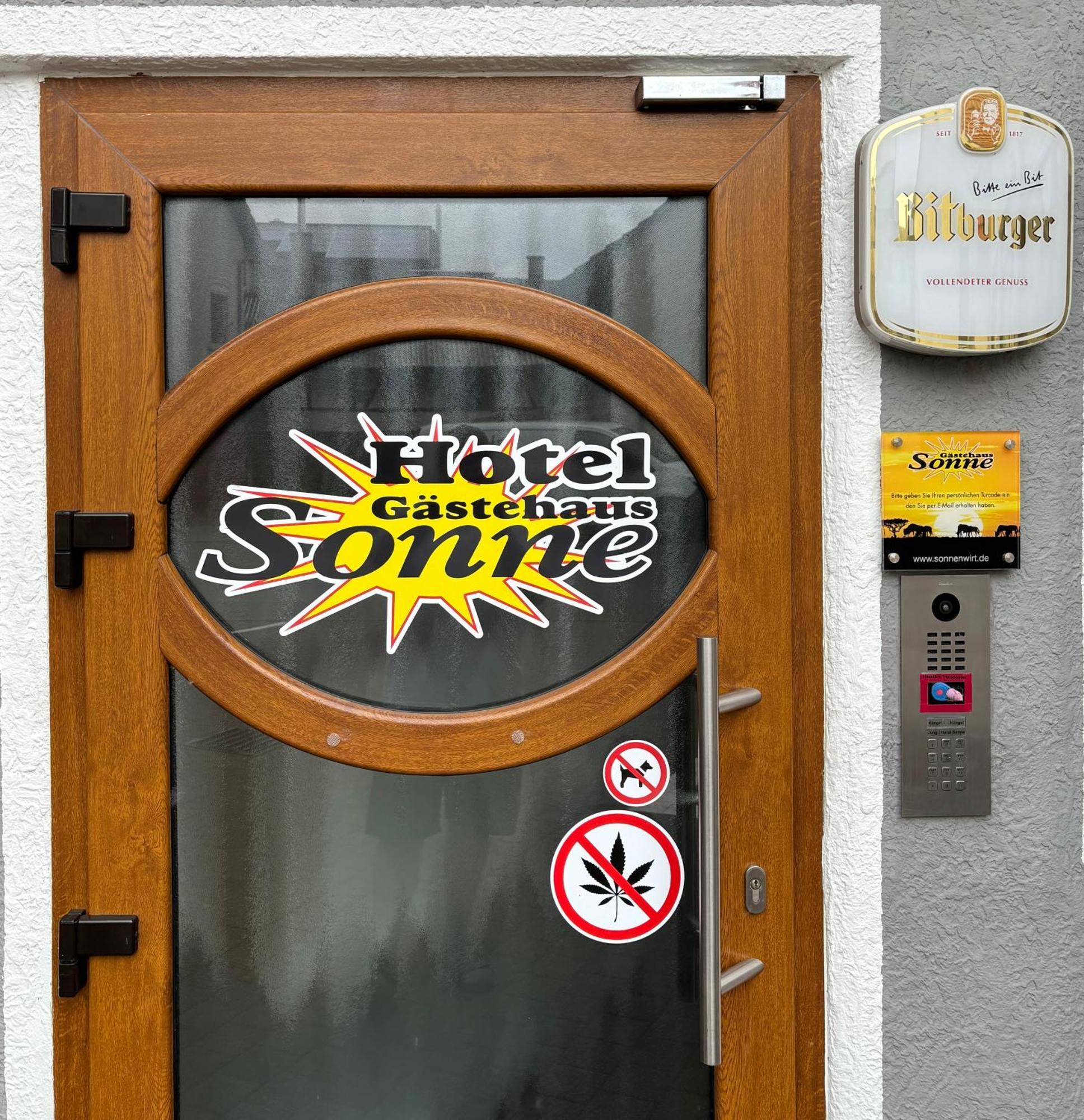 Hotel Sonne Sinsheim Exteriér fotografie